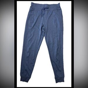 32 Degrees Heat Jogger Pants Womens Small Blue Stretch Athletic Workout comfort